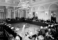 26.04.1985 подписание протокола о продлении срока действия договора о дружбе, сотрудничестве и взаимной помощи от 14 мая 1955 года